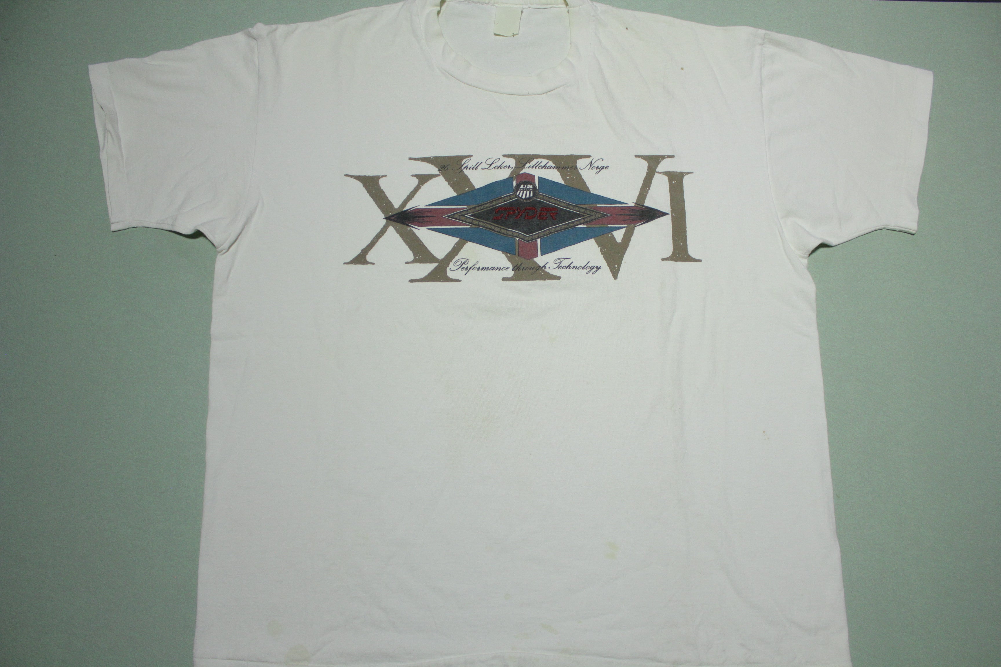 Spyder Vintage 90's Single Stitch T-Shirt for enhanced performance