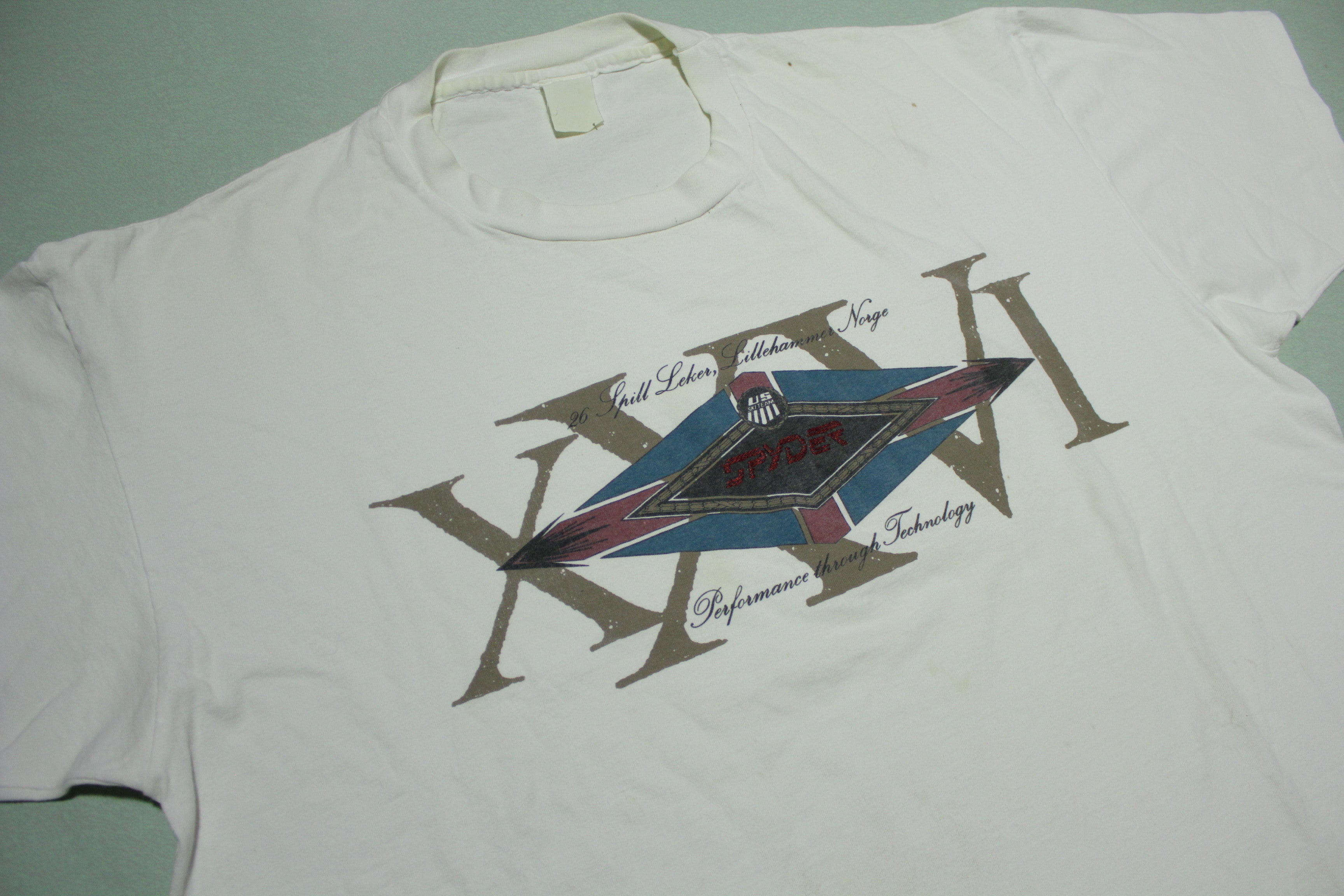 Spyder Vintage 90's Single Stitch T-Shirt for enhanced performance