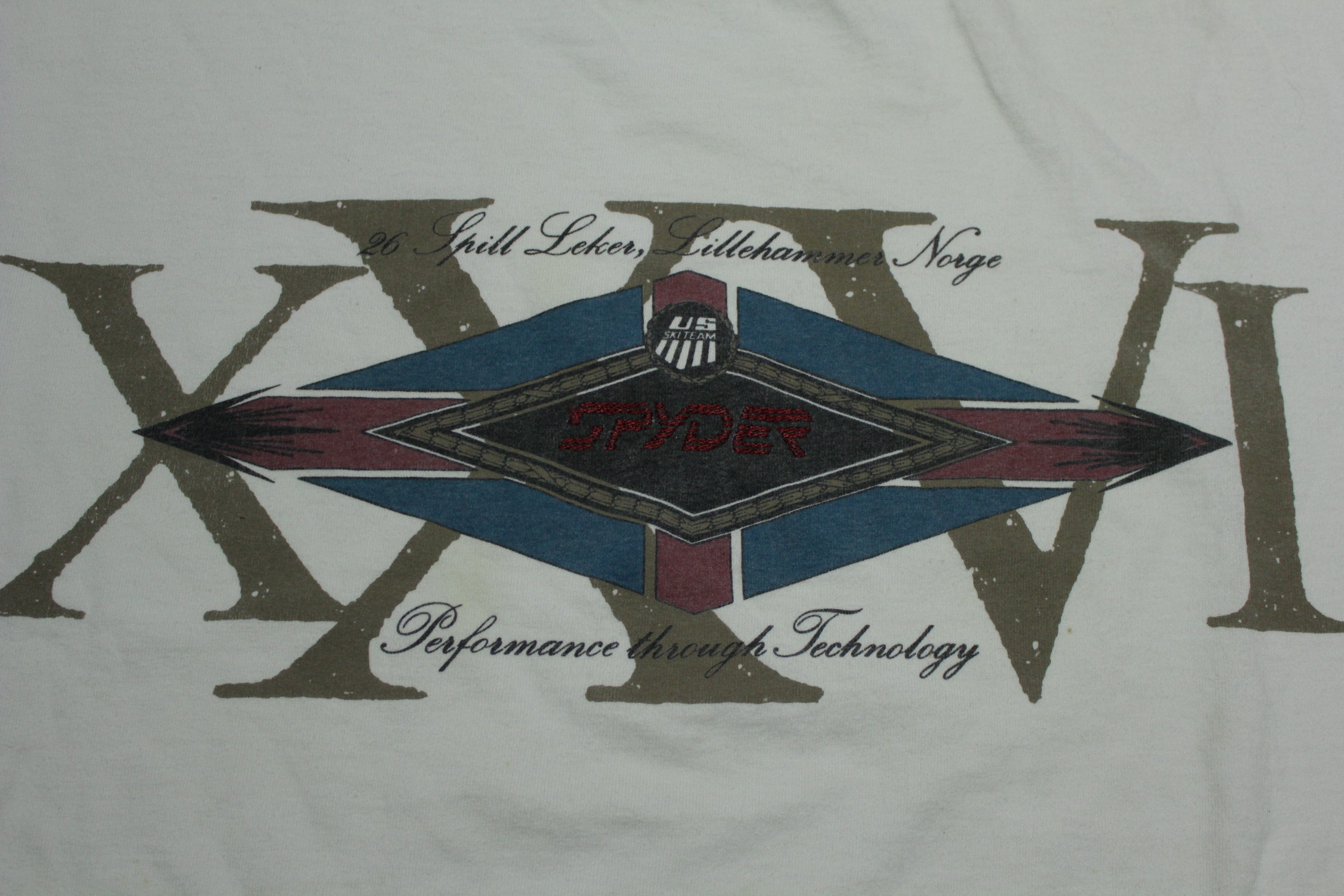 Spyder Vintage 90's Single Stitch T-Shirt for enhanced performance