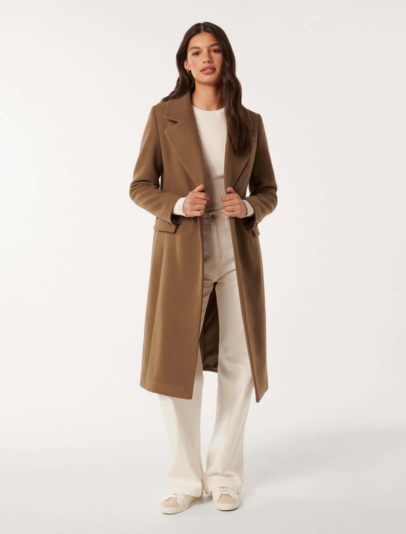 Stylish Double Breasted Coat - Claudia Collection