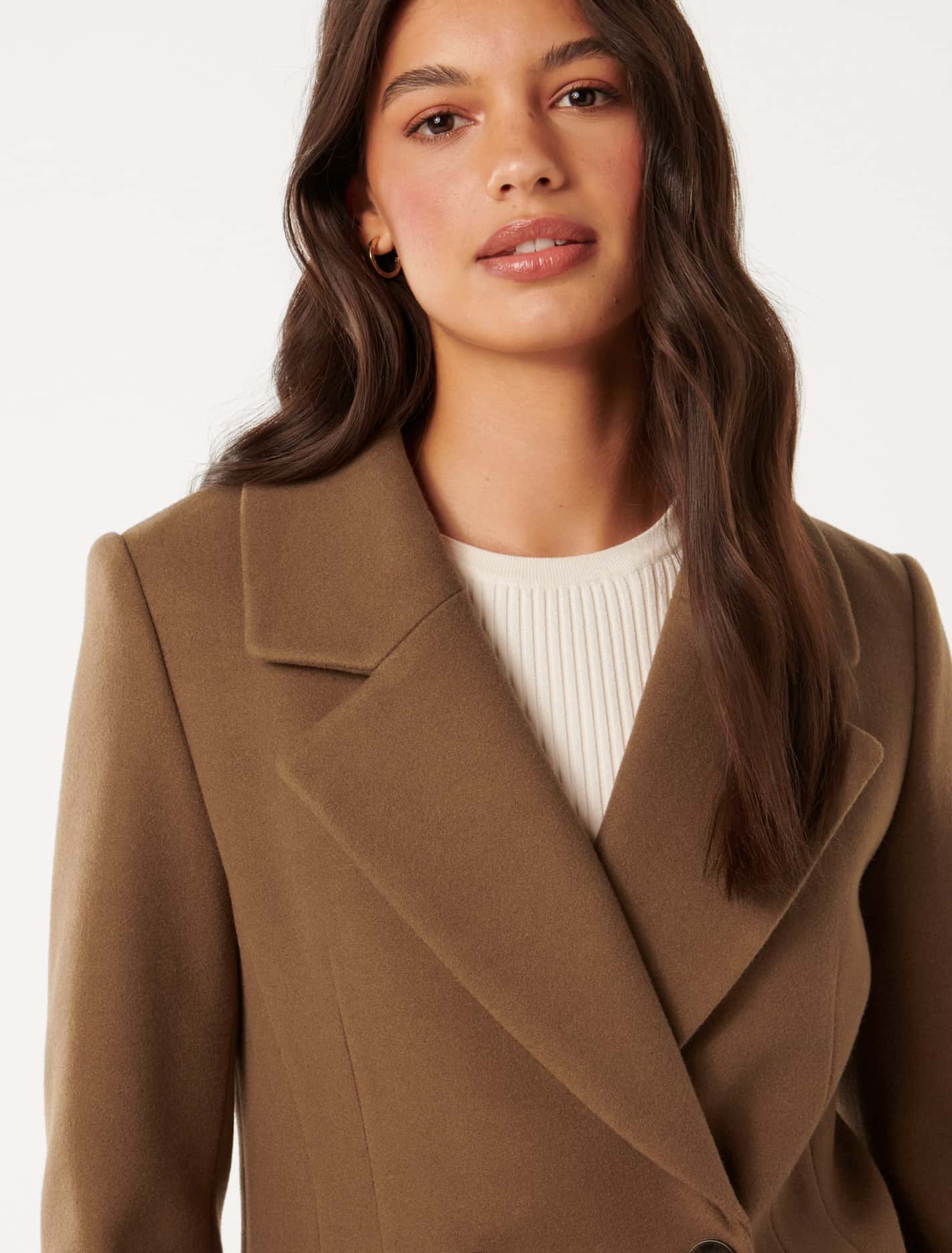 Stylish Double Breasted Coat - Claudia Collection