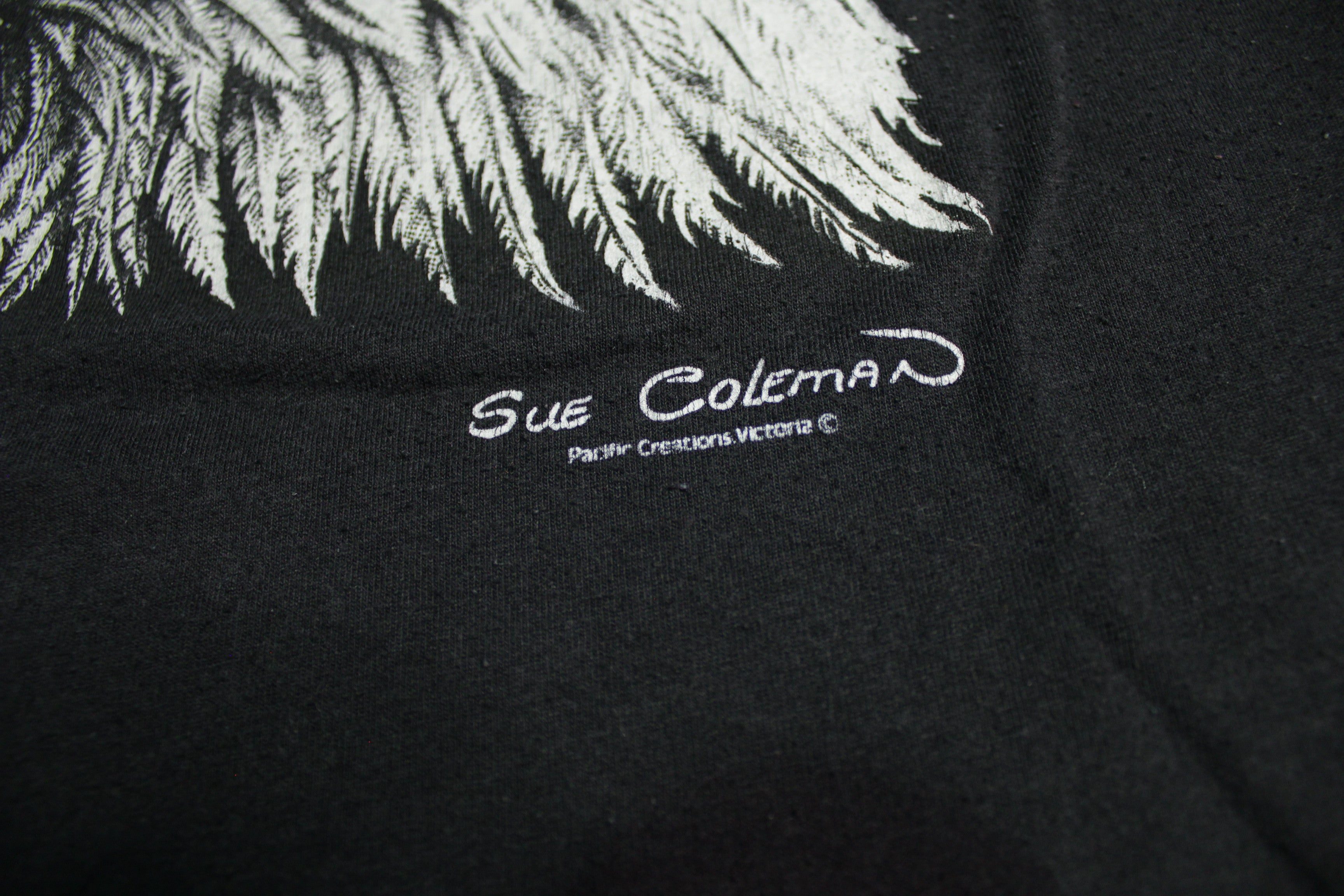 Sue Coleman Bald Eagle T-Shirt - Tribal Artist Victoria BC Canada