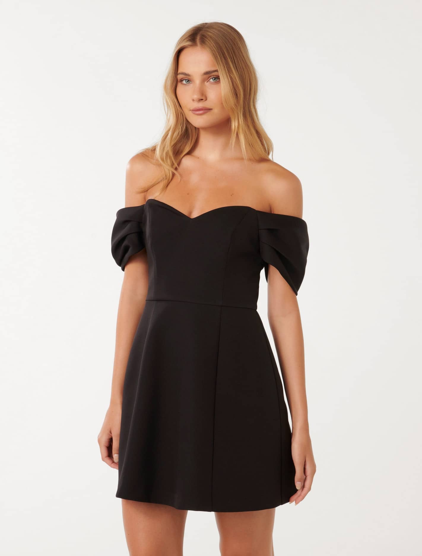 Sylvia off shoulder mini dress