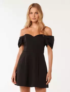 Sylvia off shoulder mini dress