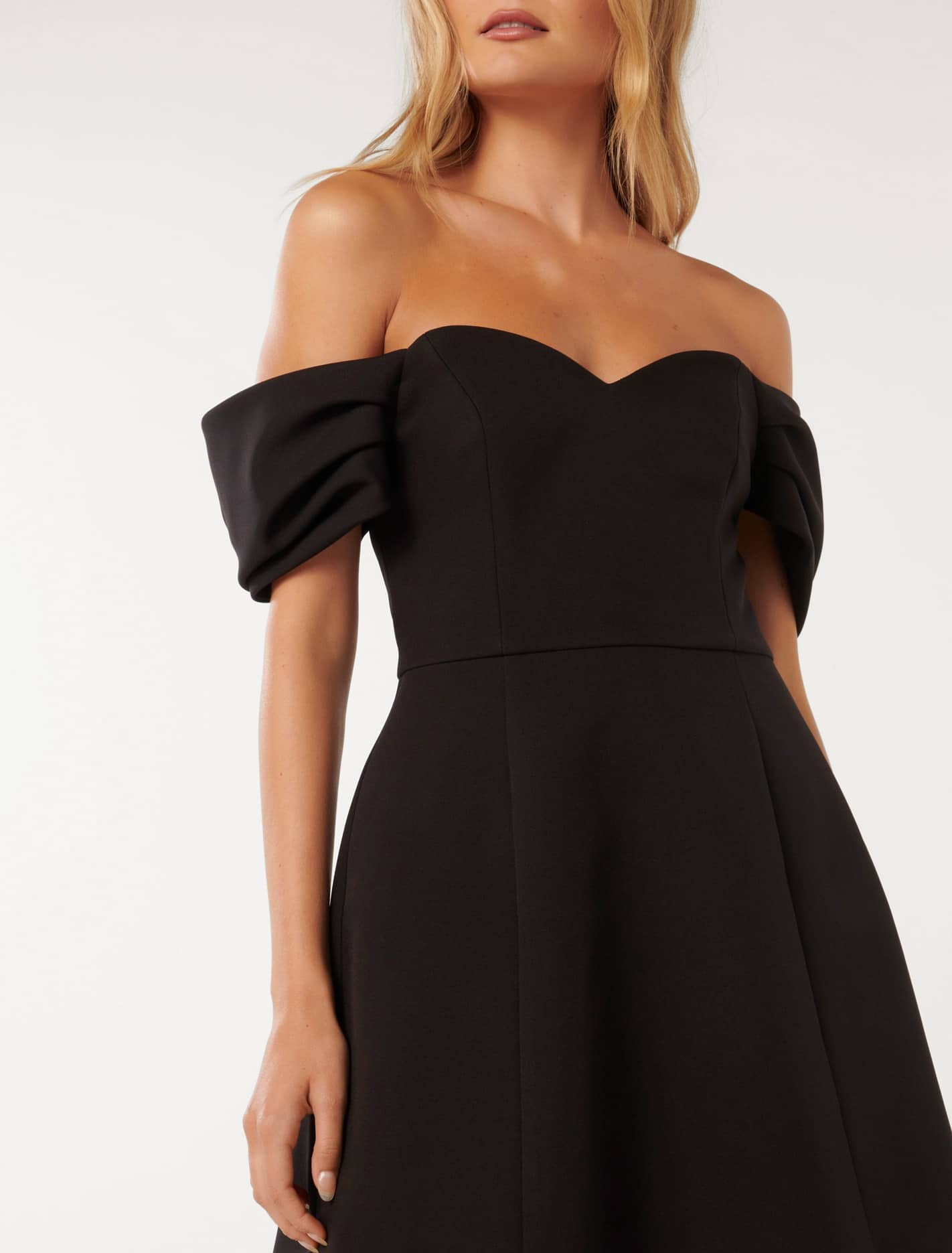 Sylvia off shoulder mini dress