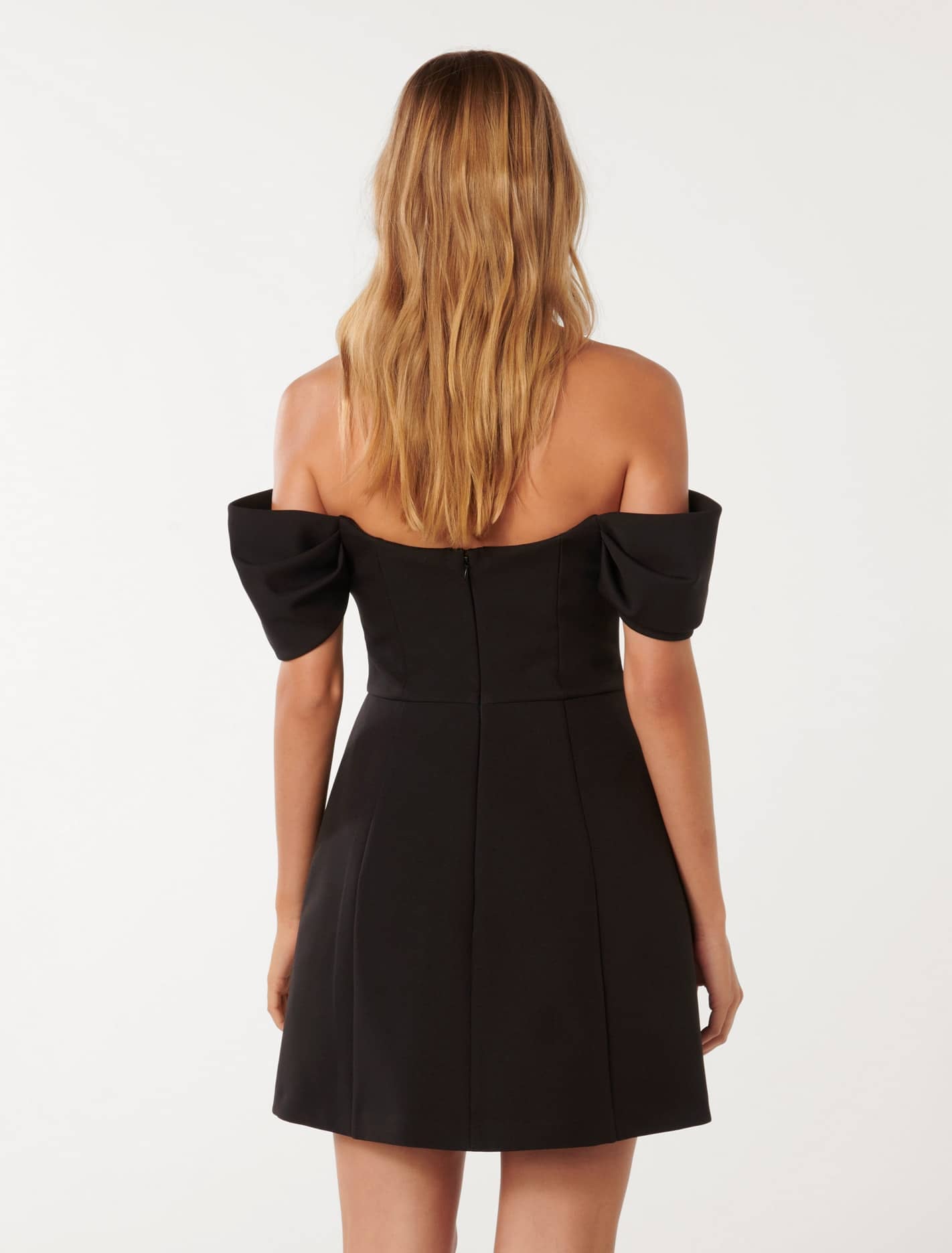 Sylvia off shoulder mini dress