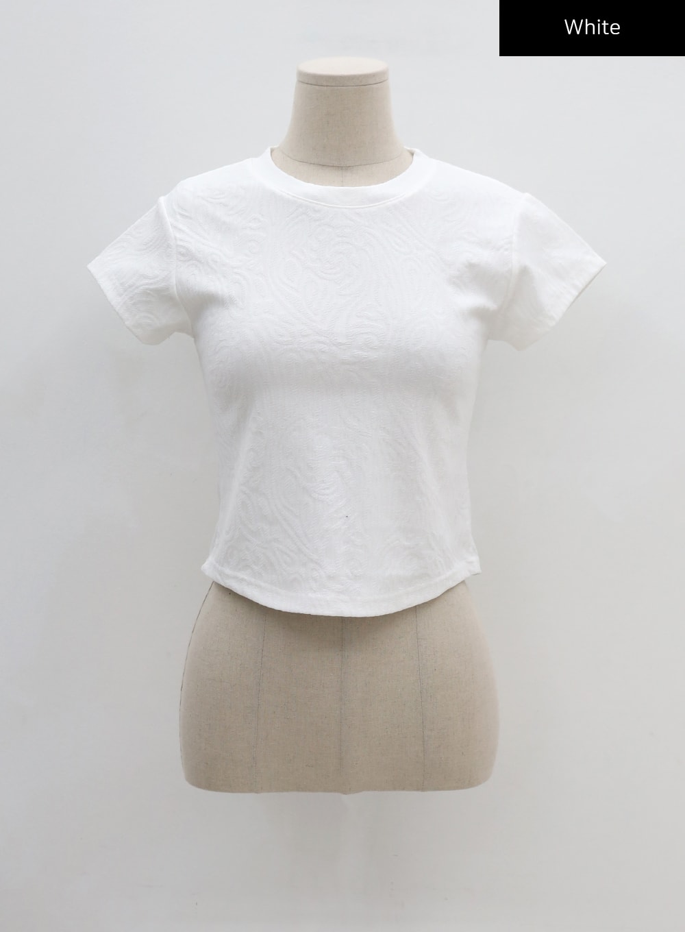 Textured Crop Top CU14