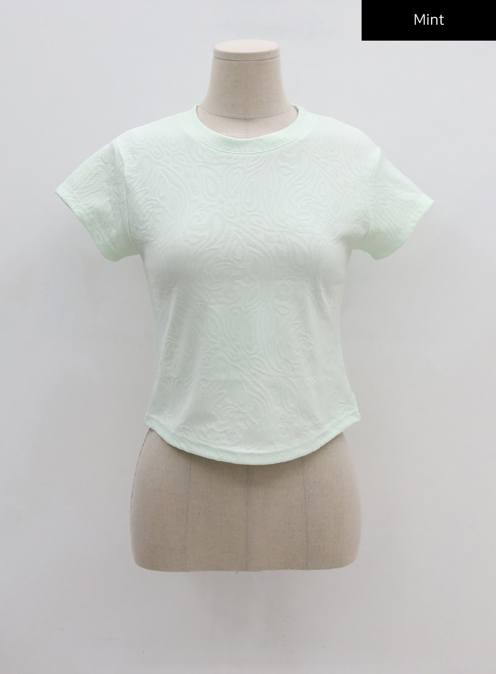 Textured Crop Top CU14