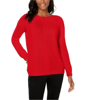 Tommy Hilfiger Cable-Knit Women's Pullover Sweater - TW7