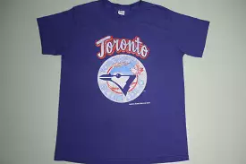 Toronto Blue Jays 1987 Vintage 80's Champion T-Shirt - Made in USA