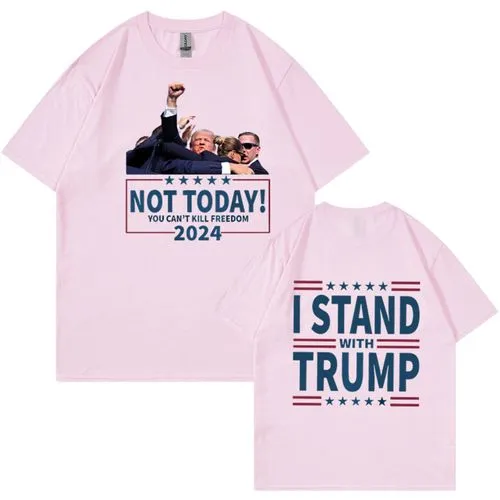 Unisex Trump T-shirt | Short Sleeve | Streetwear | Letter Print