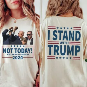 Unisex Trump T-shirt | Short Sleeve | Streetwear | Letter Print