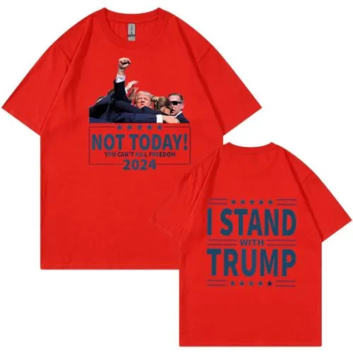 Unisex Trump T-shirt | Short Sleeve | Streetwear | Letter Print