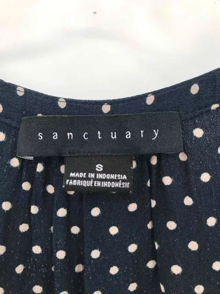 Used Sanctuary Navy Small Button Down Shirt for Sale