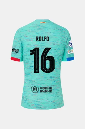 UWCL FC Barcelona Third Shirt Player's Edition ROLF