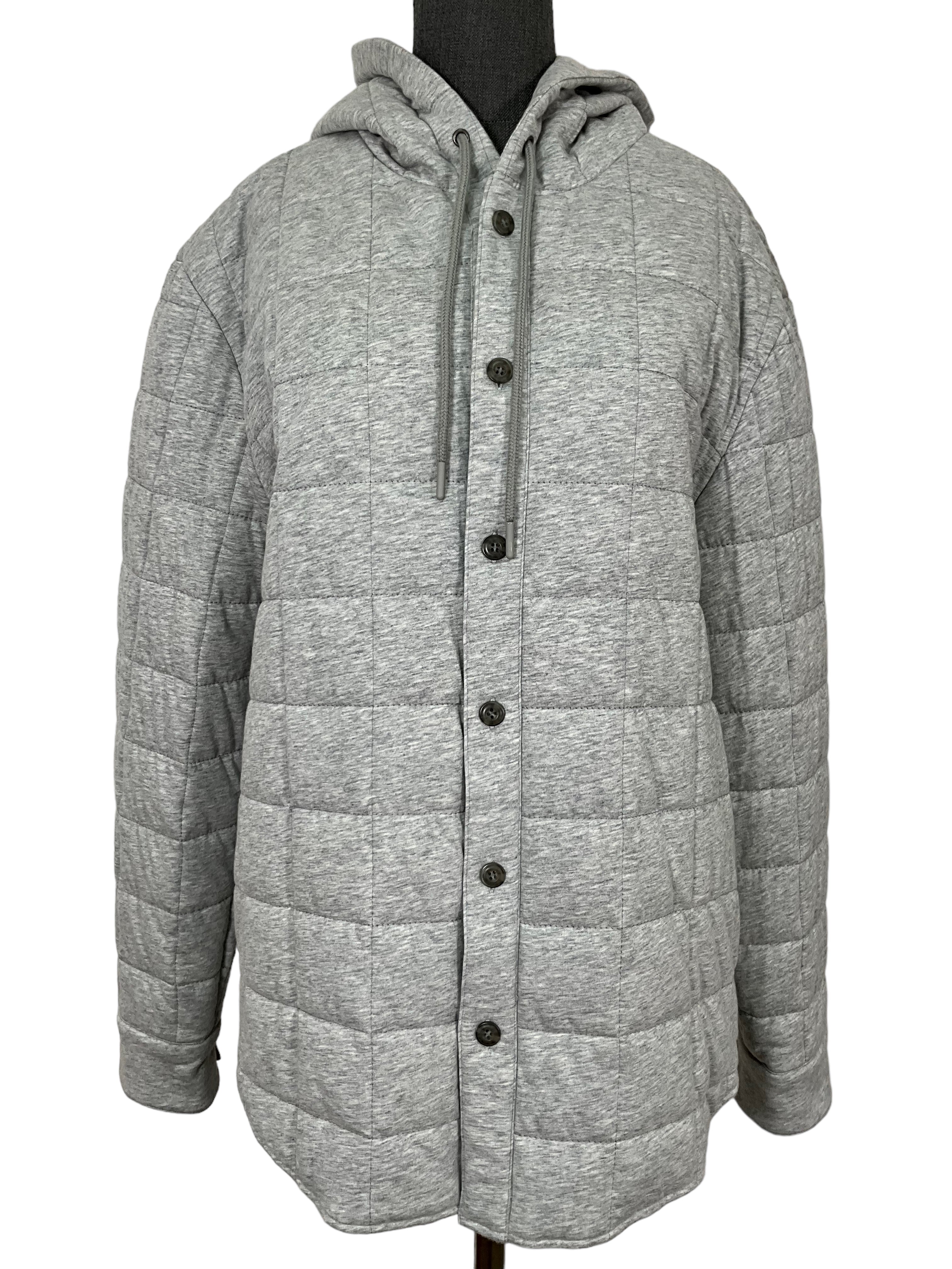 Vince Gray Cotton Down Jacket Large.