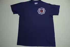 Vintage 80's Hanes Single Stitch Wenatchee Fire Department USA T-Shirt.