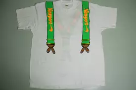 Vintage 80's Newport Cigarettes Deadstock T-Shirt with Suspenders - Screen Stars Single Stitch