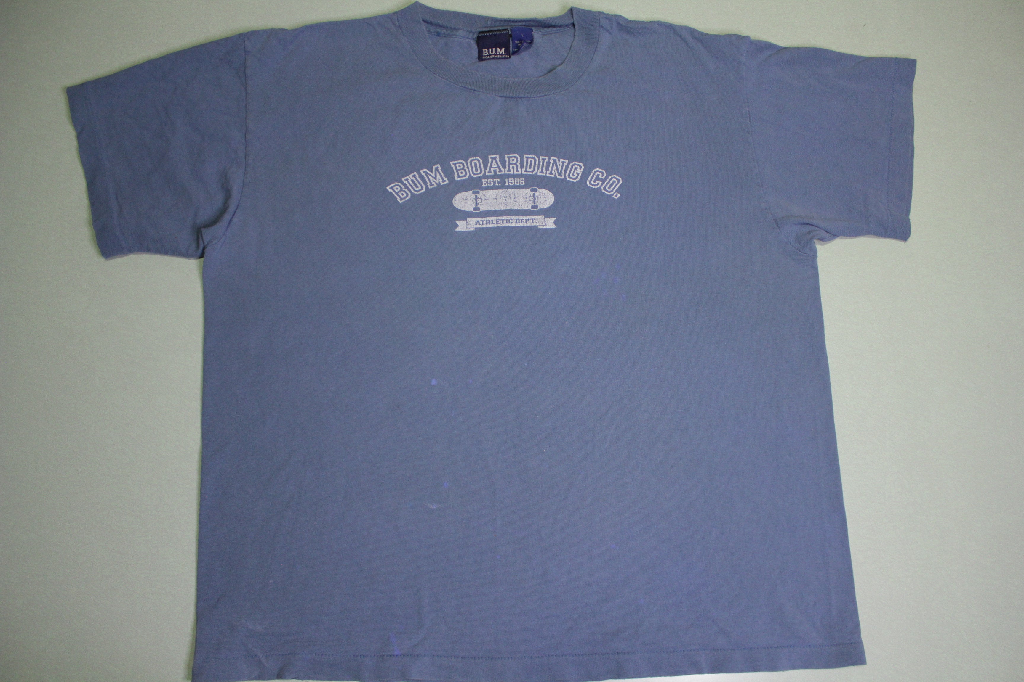 Vintage 90's Single Stitch T-Shirt - BUM Skateboarding Co. Athletic Department