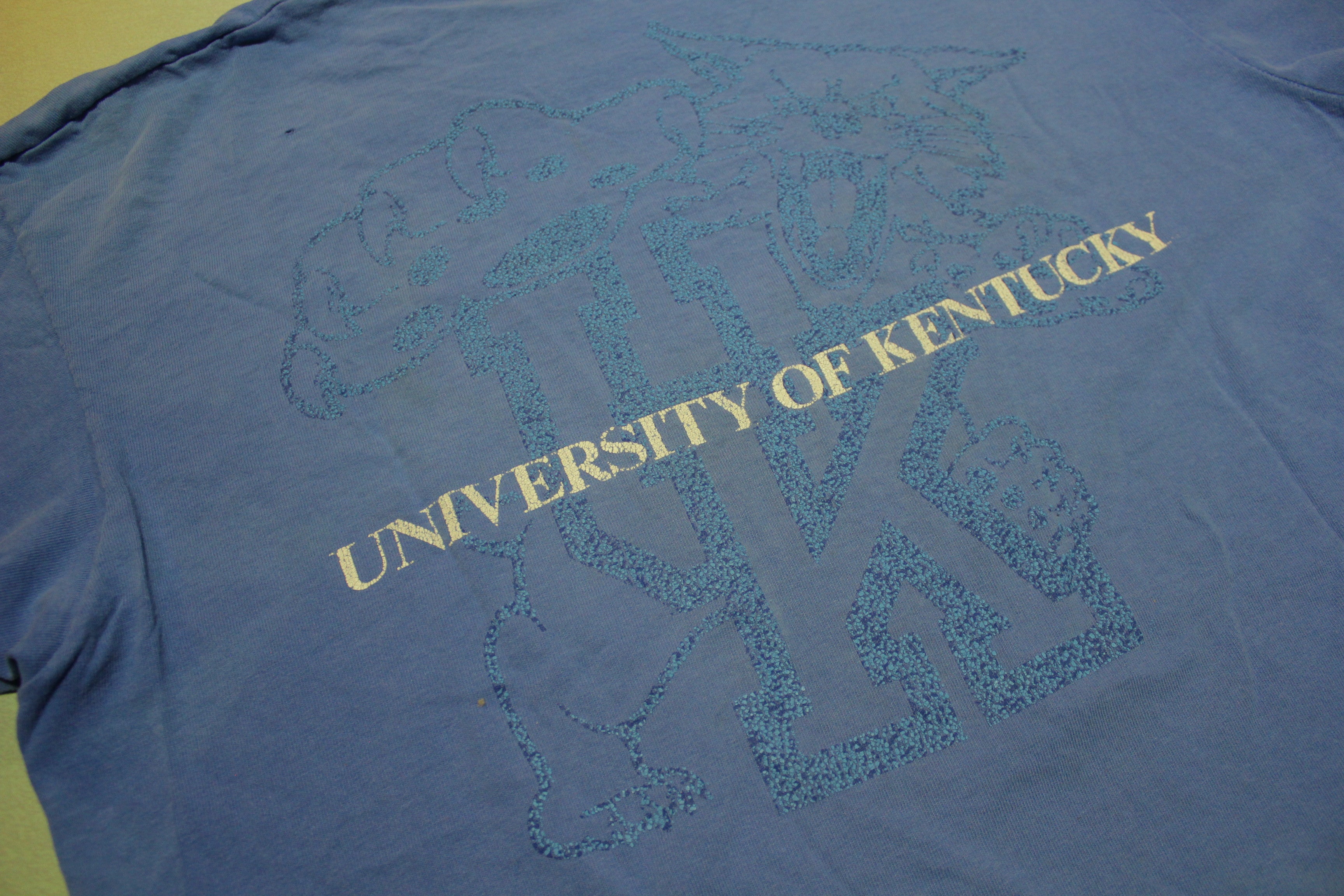 Vintage 90's Single Stitch University of Kentucky Collegiate T-Shirt