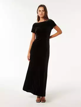 Violet Velvet Maxi Dress - Google SEO Result: Stunning Violet Velvet Maxi Dress | Shop Now!