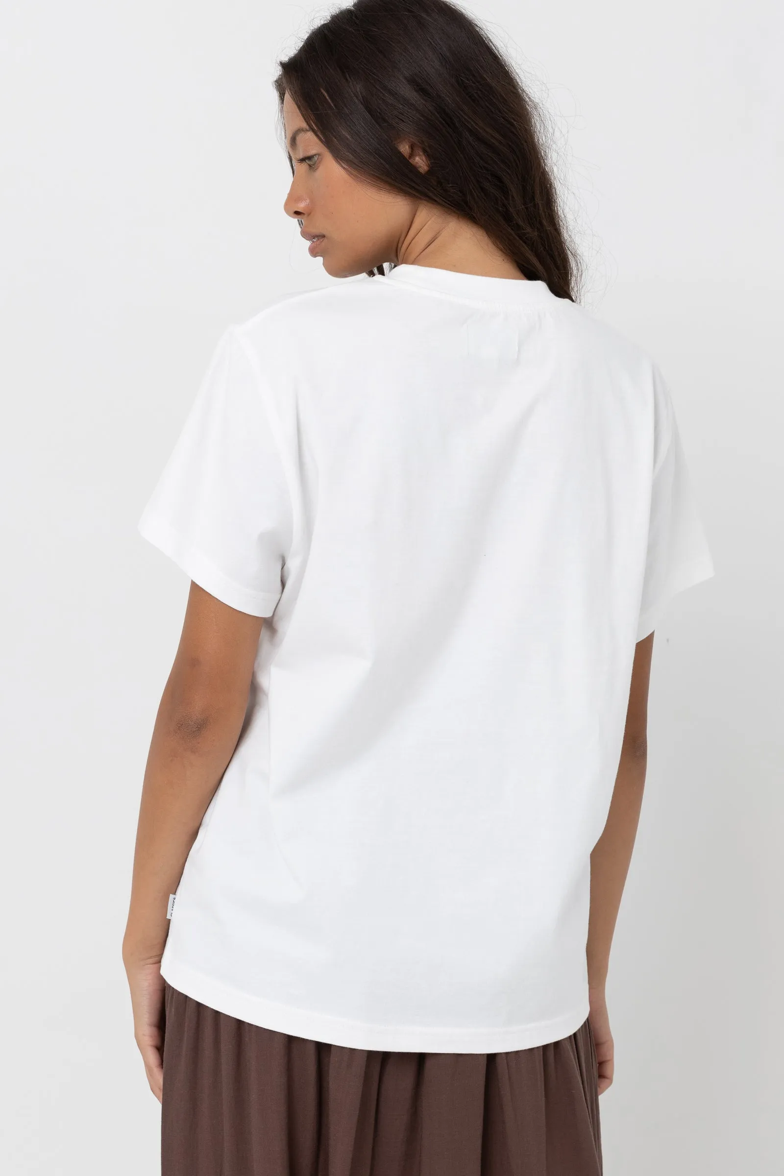 White Classic Band T-Shirt