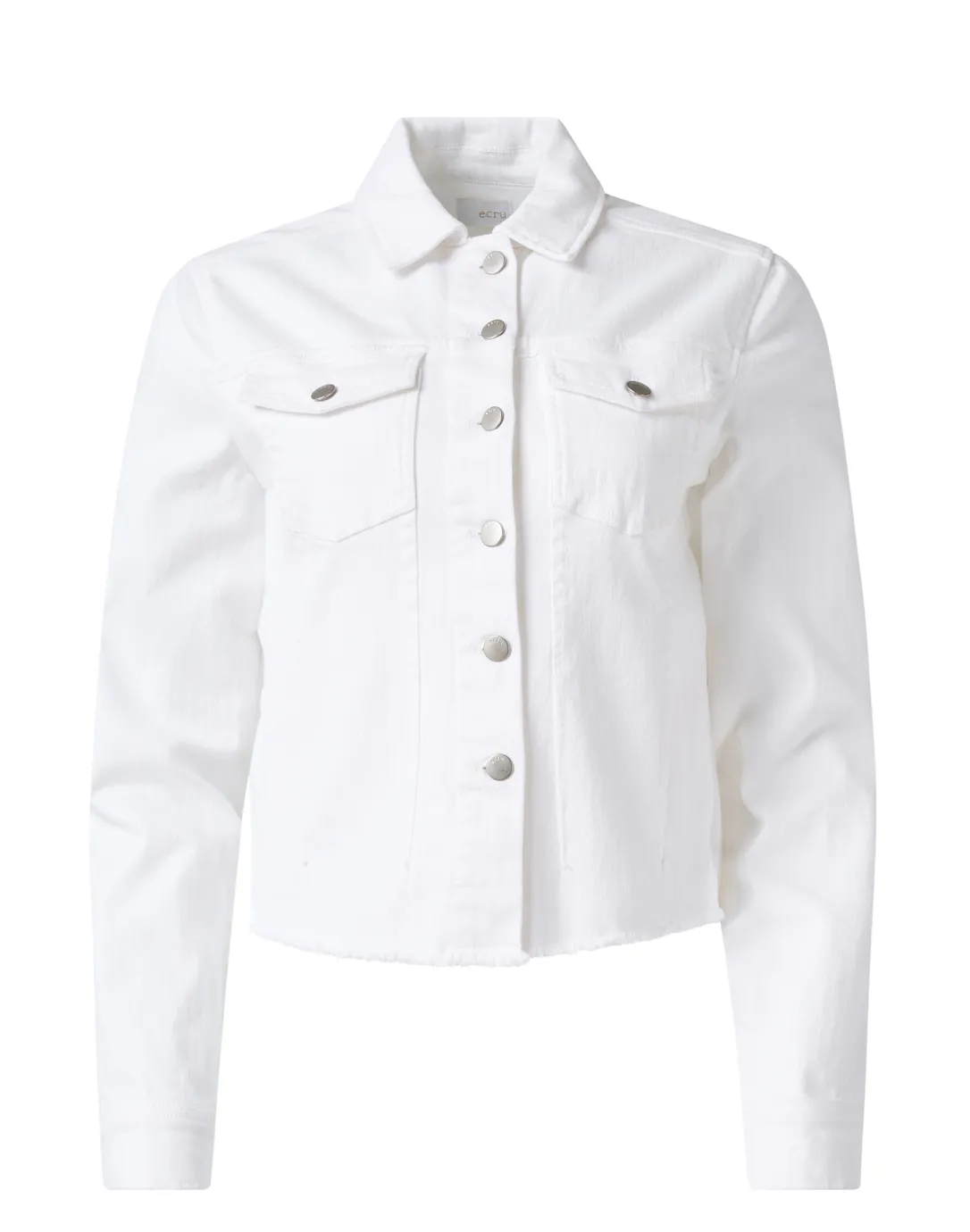 White Denim Jacket - Shop Now