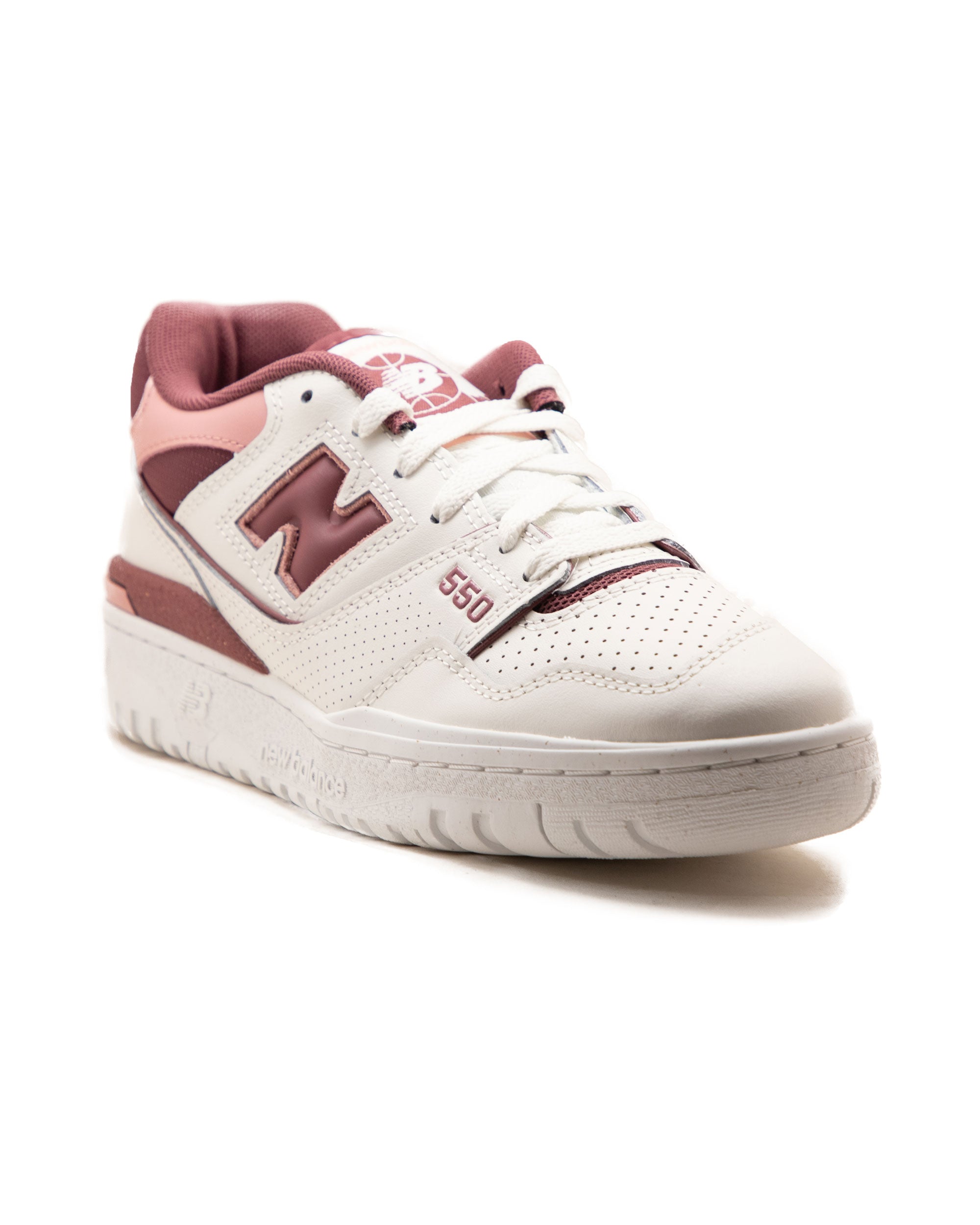 White Pink New Balance 550 - Shop Now