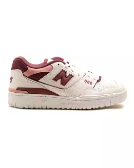 White Pink New Balance 550 - Shop Now