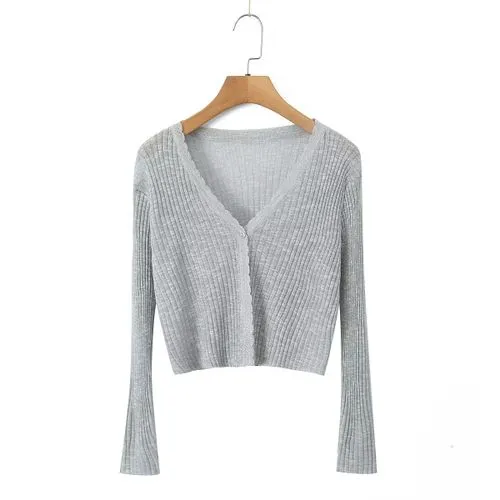 Women's Casual Simple Style Solid Color Single Breasted Cardigan