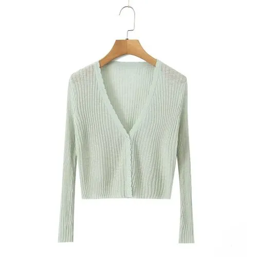 Women's Casual Simple Style Solid Color Single Breasted Cardigan