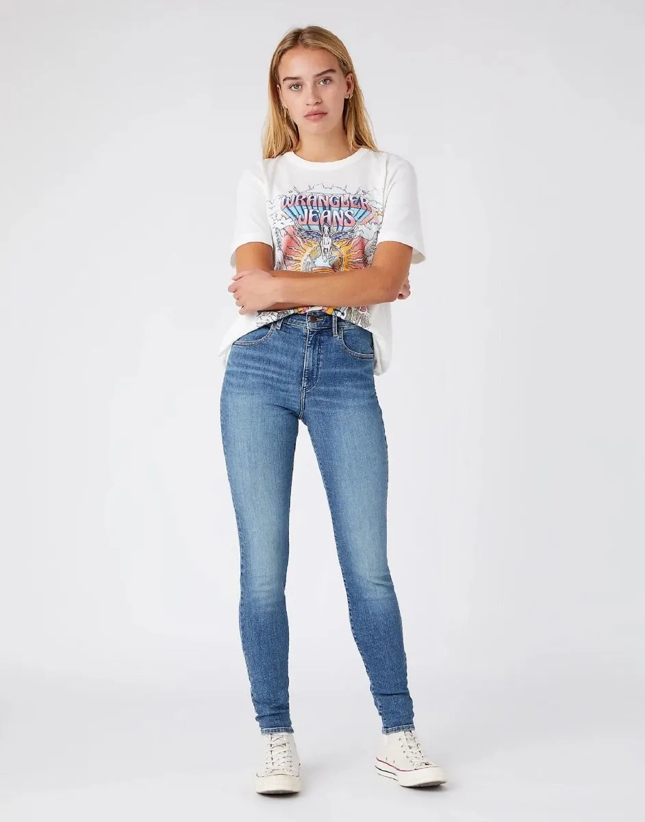 Wrangler Day Trip High Rise Skinny Jeans